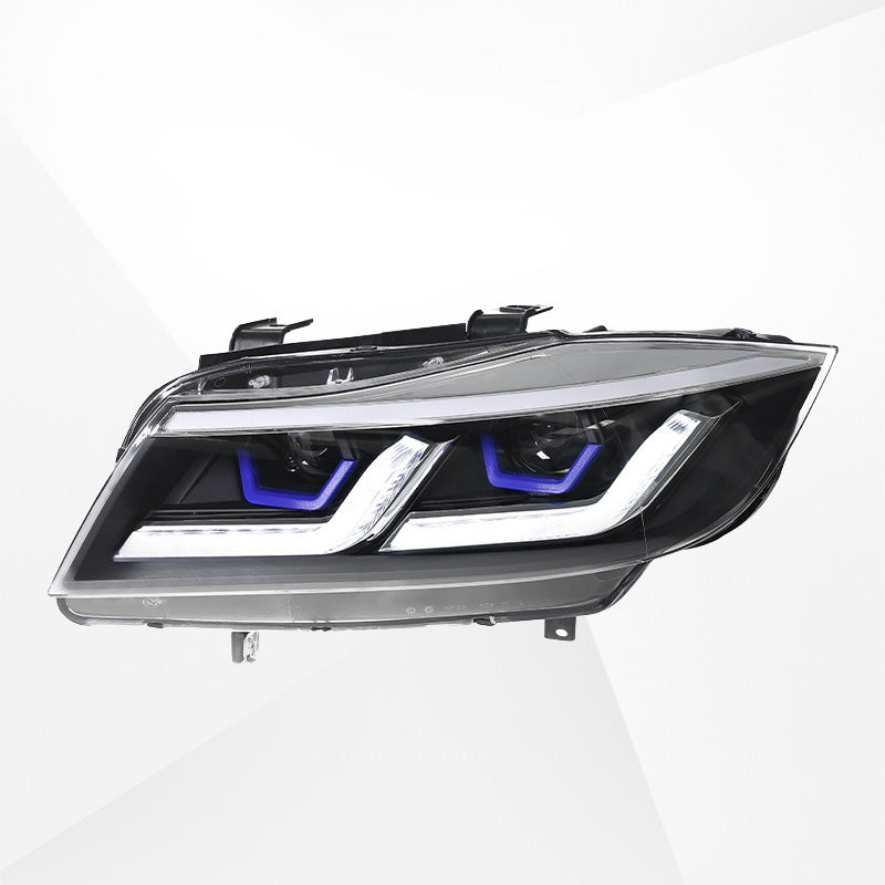 Applicable to 2005-2012 BMW 3 Series E90 LED Headlight Assembly Upgrade Version, Streamer Turn Signal
