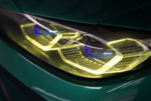 Load image into Gallery viewer, Laser Style Headlights for BMW 4 Series G22 G23 G26 G8x M3 M4 (2021 - Present) Assembly Upgrade, Amber DRL