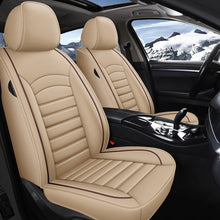 Load image into Gallery viewer, Amancarport Universal Leather Car Seat Covers – 5-Seat Full Set, Waterproof &amp; Luxurious Fit for Most Vehicles