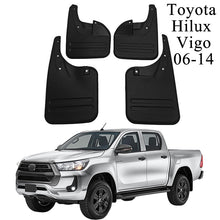 Load image into Gallery viewer, Mud Flaps for Toyota Hilux Vigo 2006–2023 No-Drill Custom Fit All-Weather Front &amp; Rear Splash Guards (4PCS)