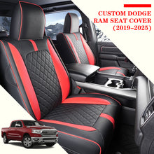 Load image into Gallery viewer, Custom For Dodge Ram Luxury All-inclusive Car Seat Covers Full Set Compatible with Ram 1500(2019-2025)