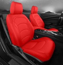 Load image into Gallery viewer, Custom Fit Seat Covers for Chevy Camaro Coupe (LT/LS/RS/SS)(2016-2025) – Full Set, Waterproof Faux Leather