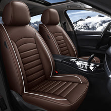 Load image into Gallery viewer, Amancarport Universal Leather Car Seat Covers – 5-Seat Full Set, Waterproof &amp; Luxurious Fit for Most Vehicles