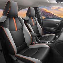 Load image into Gallery viewer, Custom For Toyota Rav4 (2019-2025) Sporty Leather Car Seat Cover Full Set Compatible with Airbags