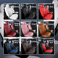 Load image into Gallery viewer, All-Inclusive Custom Tesla Model 3/Highland/Y/Juniper (2016-2025) Nappa Leather Car Seat Covers – Full Set