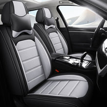 Load image into Gallery viewer, Universal Waterproof Leather Car Seat Covers Full Set, Front and Rear Seat Protection, Car Accessories.
