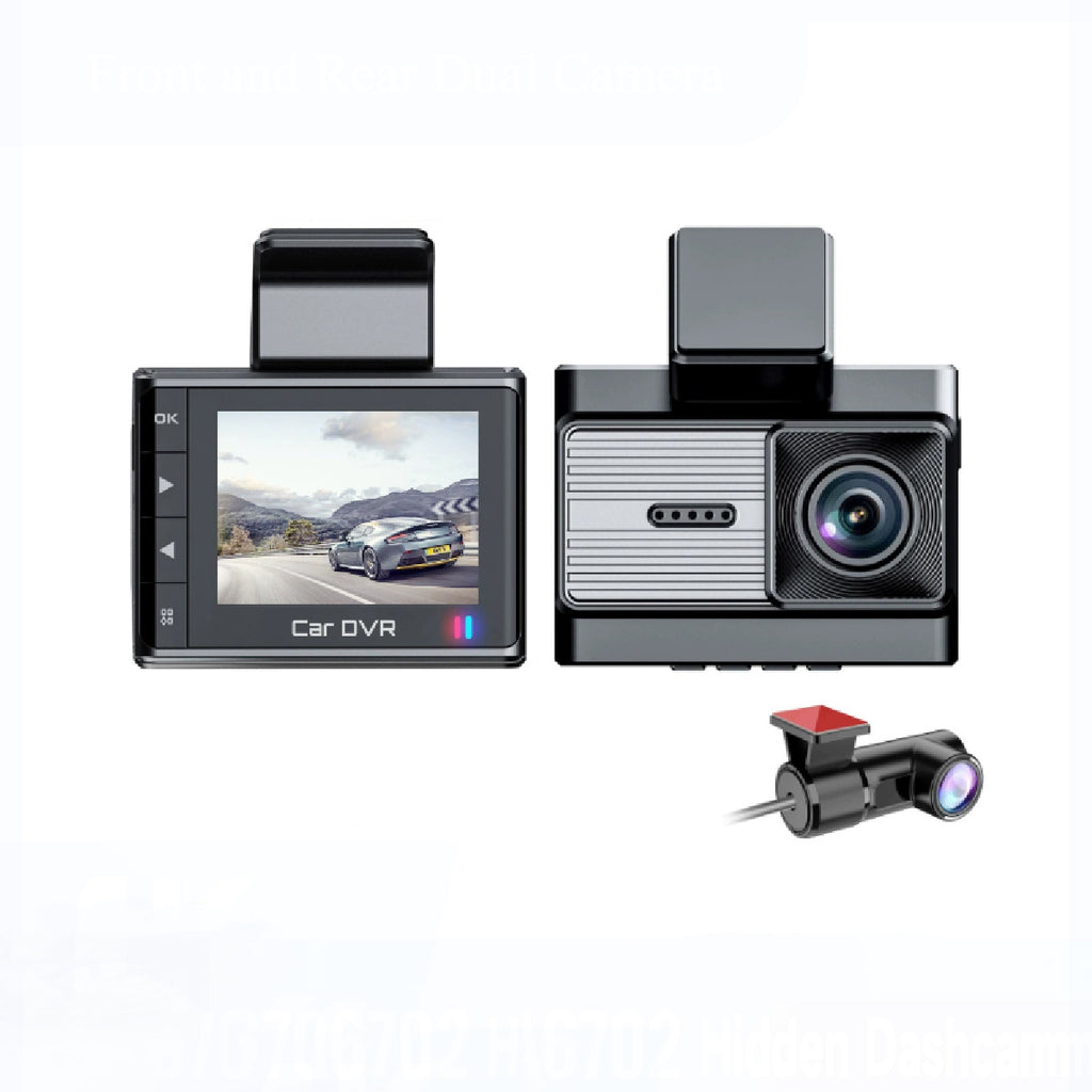2025 New Car Dash Cam - 3 Views, 4K+1K Resolution, High-Quality Night Vision, Wi-Fi & GPS