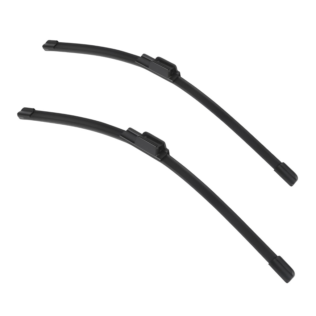Wiper Blades (2-Pack) - Exact Fit for Honda CR-V, Accord, Civic, HR-V, Pilot - All-Season with Clip Adapter