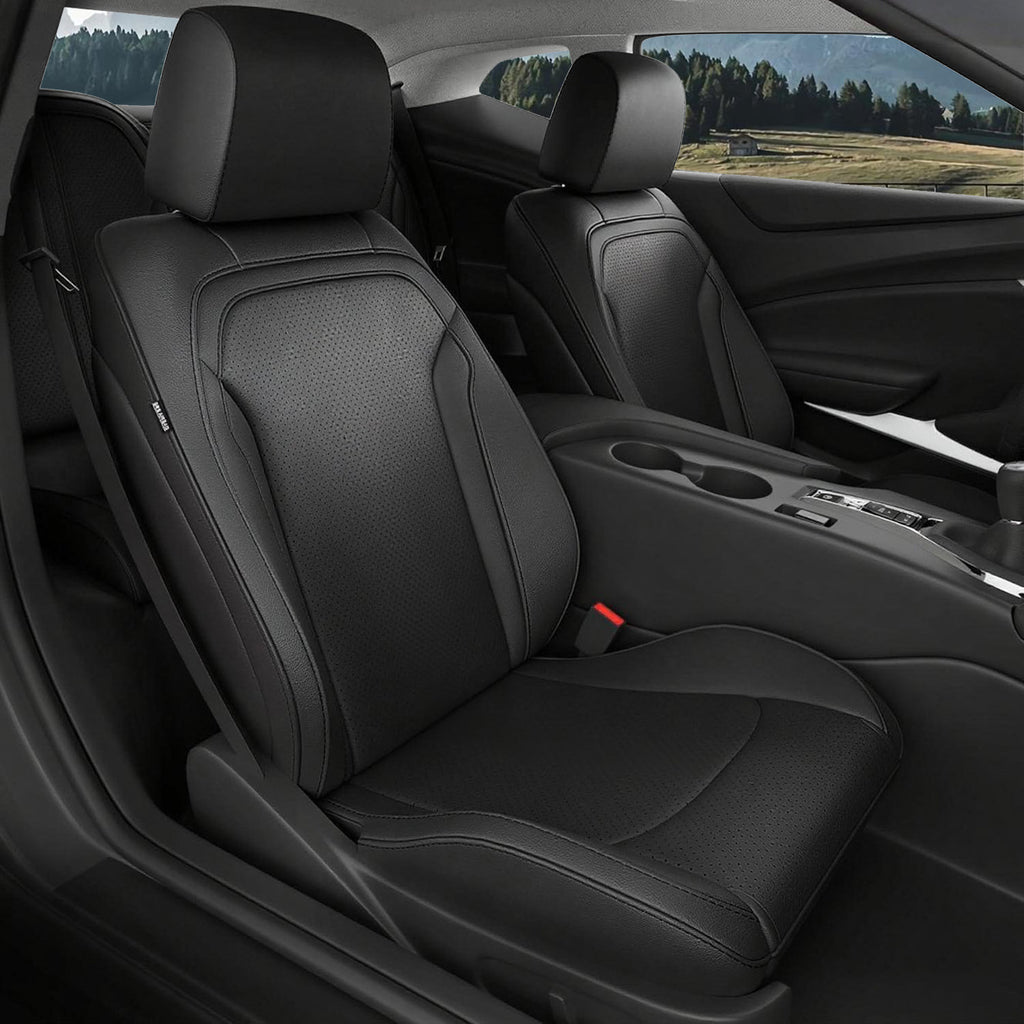 Custom Fit Seat Covers for Chevy Camaro Coupe (LT/LS/RS/SS)(2016-2025) – Full Set, Waterproof Faux Leather
