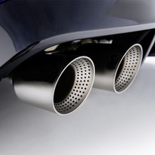 Load image into Gallery viewer, 4 Inch Stainless Steel Exhaust Tip Matte Silver or Black Honeycomb Design Universal Bolt-On