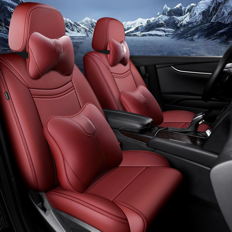 Custom All-Inclusive Leather Car Seat Covers Full Set for Cadillac XT4/ XT5 (2017-2025)