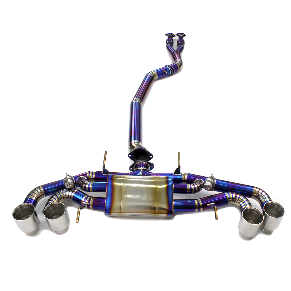 For Nissan GTR R35 2008–2023 Titanium Valved Exhaust System – Full Turbo-Back Upgrade