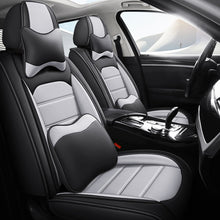 Load image into Gallery viewer, Universal Waterproof Leather Car Seat Covers Full Set, Front and Rear Seat Protection, Car Accessories.