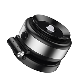 Car Navigation/Retractable Rotating Car Phone Double-Sided Magnetic Holder Supports Wireless Charging 15W