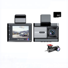 Load image into Gallery viewer, 2025 New Car Dash Cam - 3 Views, 4K+1K Resolution, High-Quality Night Vision, Wi-Fi &amp; GPS