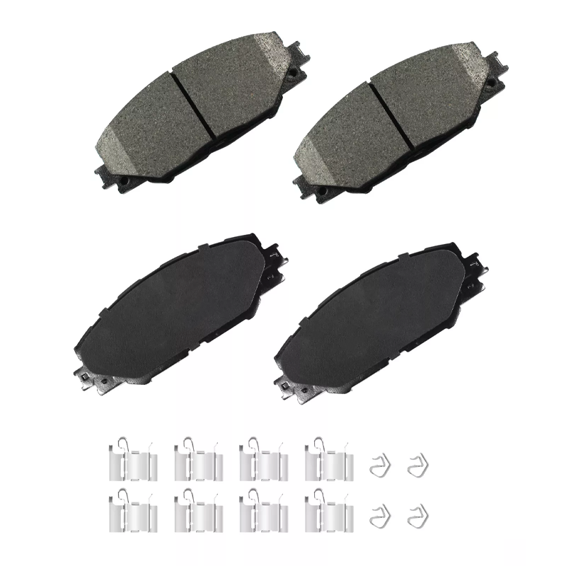 For 2013-2025 Toyota RAV4 Front & Rear Ceramic Disc Brake Pads