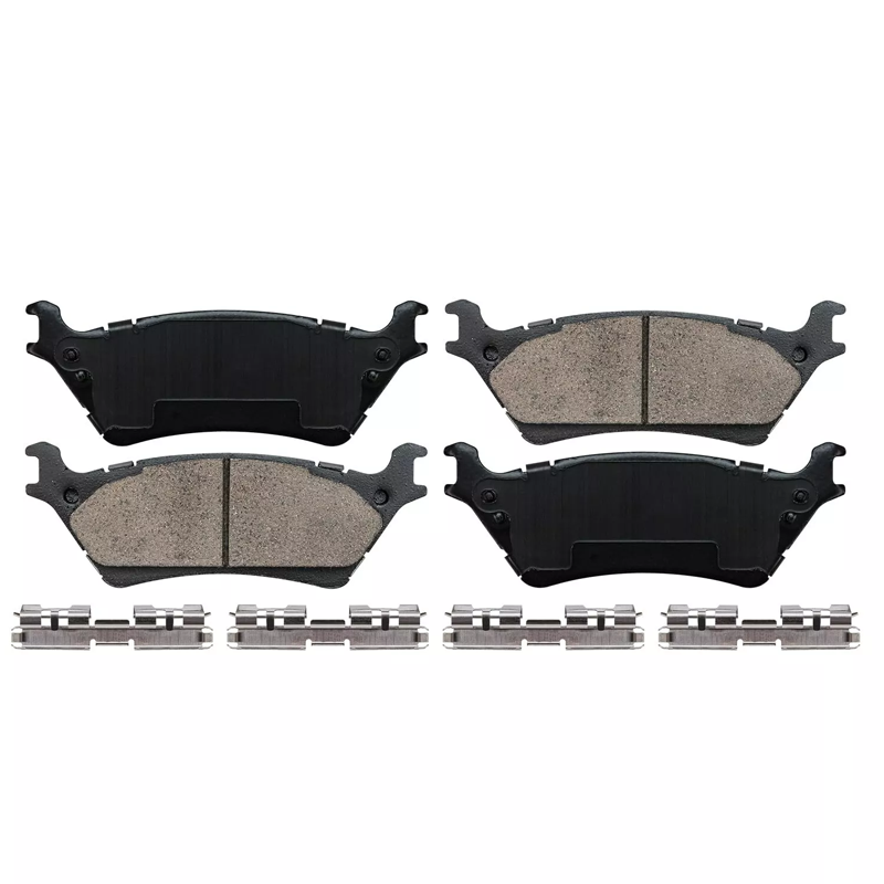 Front and Rear Ceramic Brake Pads Kit for 2010 - 2017 Ford F-150 OEM AL3Z2001A/CL3Z2200A
