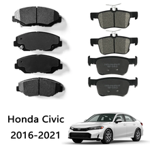 Load image into Gallery viewer, Front &amp; Rear Ceramic Disc Brake Pads For 2016-2021 Honda Civic