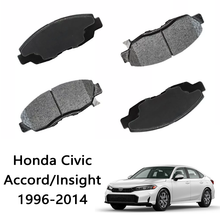 Load image into Gallery viewer, Front Brake Pad Set for Honda Civic/Accord/Insight 1996 - 2014
