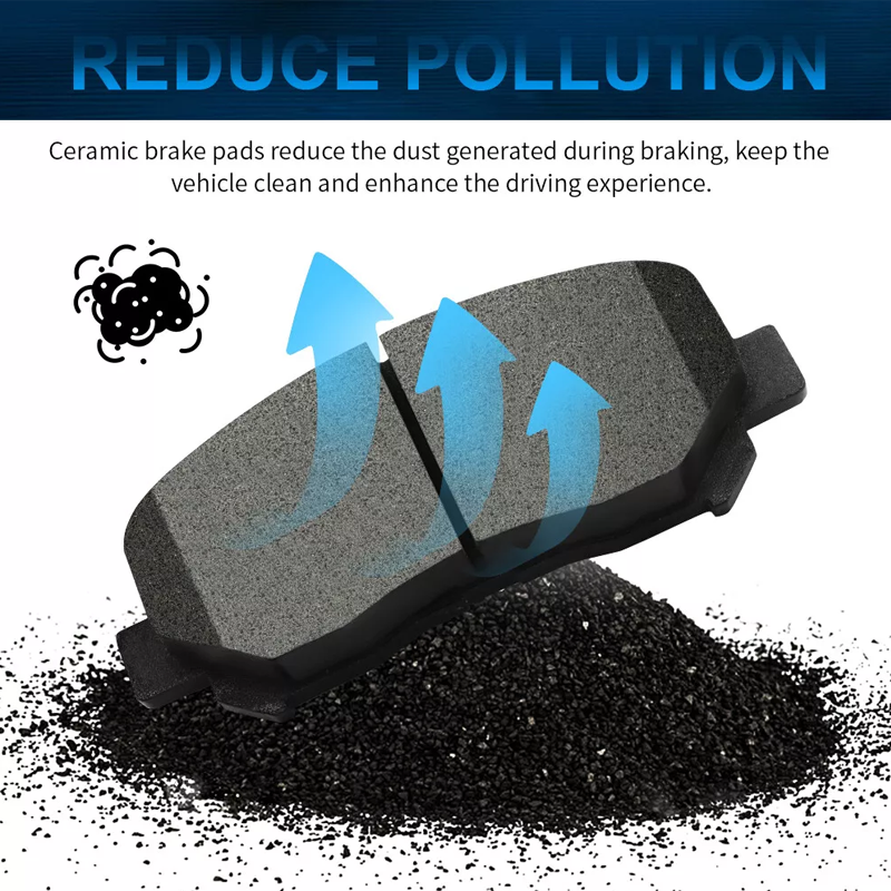 Front Brake Pad Set for Honda Civic/Accord/Insight 1996 - 2014