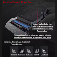 Load image into Gallery viewer, Front &amp; Rear Ceramic Brake Pad For 2008-2022 Nissan Rogue