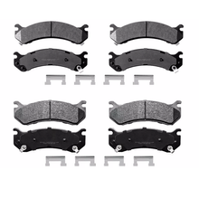 Load image into Gallery viewer, Front &amp; Rear Ceramic Brake Pads For Chevy GMC Silverado Sierra 2500HD 3500 HD