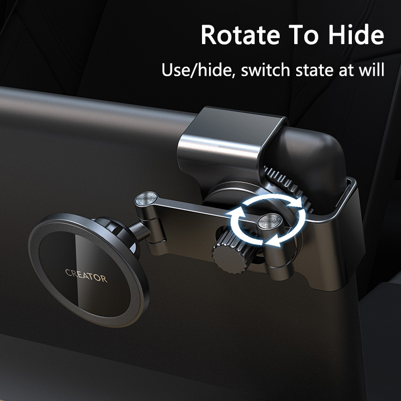 Car Phone Holder Mount Adjustable Magnetic Charging for Tesla Model 3/Y/S/X