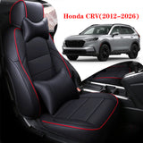 Custom Leather Car Seat Cover Full Set Special For Honda CRV(2012-2026)