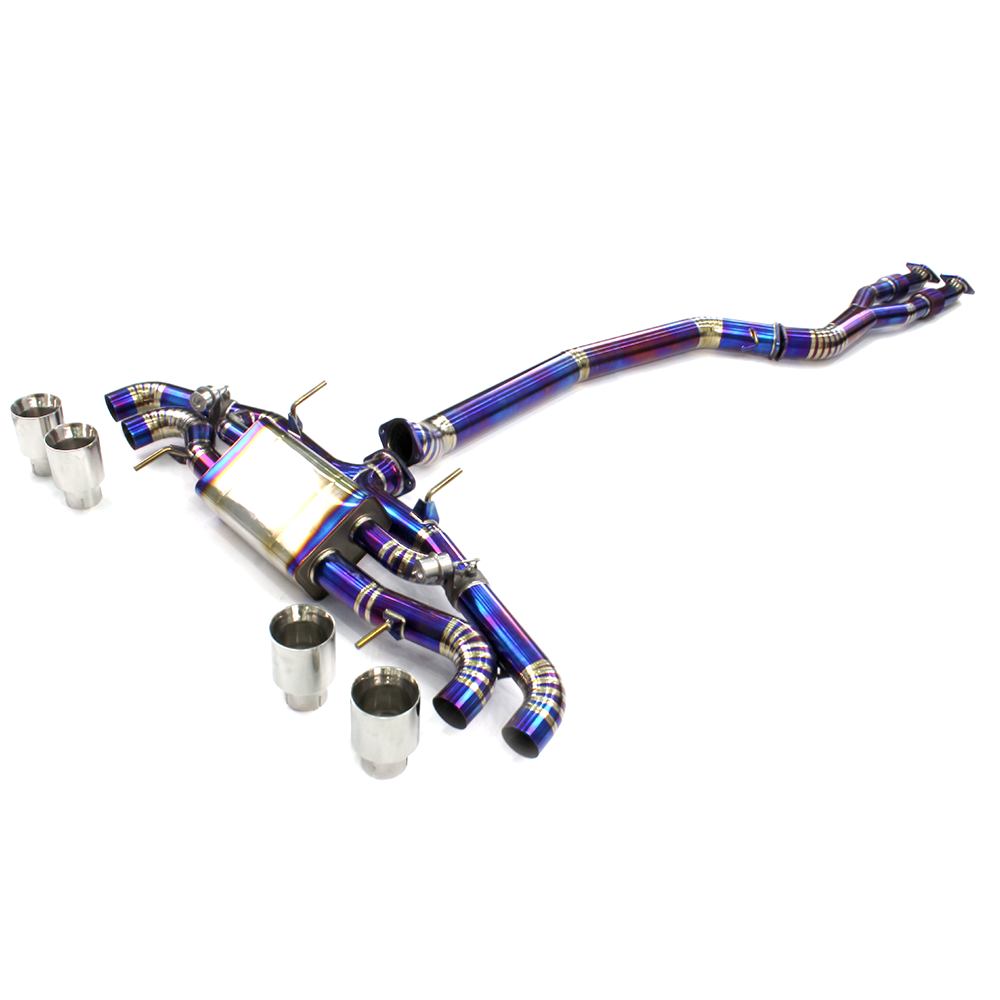 For Nissan GTR R35 2008–2023 Titanium Valved Exhaust System – Full Turbo-Back Upgrade