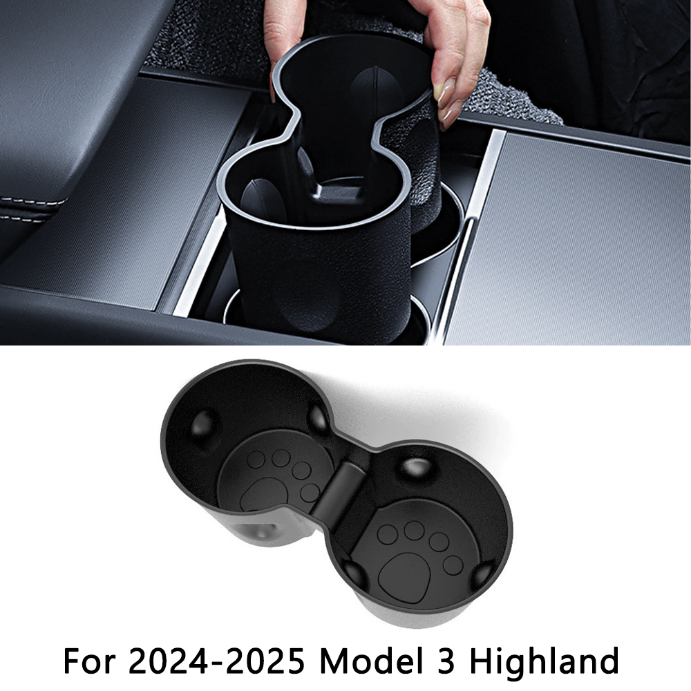 Tesla Model 3/Y Custom Storage Organizer 10-Piece Set - Highland/Juniper Floor Mats+Trunk Bucket+Phone Holder
