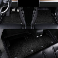 Load image into Gallery viewer, Tesla Model 3/Y/Highland/Juniper All-Weather Leather Floor Mats Interior Liners