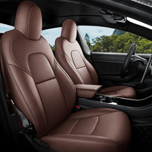 Load image into Gallery viewer, All-Inclusive Custom Tesla Model 3/Highland/Y/Juniper (2016-2025) Nappa Leather Car Seat Covers – Full Set