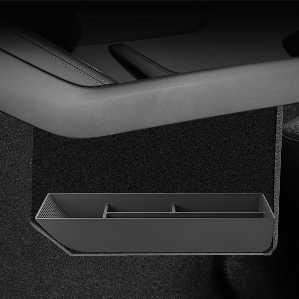 Tesla Model 3/Y Custom Storage Organizer 10-Piece Set - Highland/Juniper Floor Mats+Trunk Bucket+Phone Holder