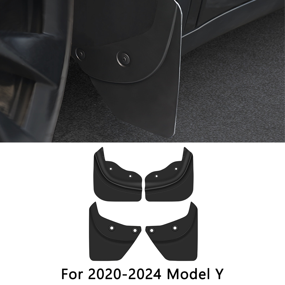 Tesla Model 3/Y Custom Storage Organizer 10-Piece Set - Highland/Juniper Floor Mats+Trunk Bucket+Phone Holder