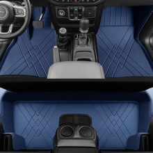 Load image into Gallery viewer, All-Weather Full Coverage Floor Mats for Jeep Wrangler 2018-2024 &amp; 2013-2017 JK Custom Fit