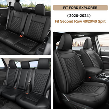 Load image into Gallery viewer, Amancarport Custom Fit Car Seat Covers Full Set For Ford Explorer 6-7 Seats (2020-2025)