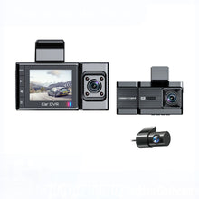 Load image into Gallery viewer, 2025 New Car Dash Cam - 3 Views, 4K+1K Resolution, High-Quality Night Vision, Wi-Fi &amp; GPS