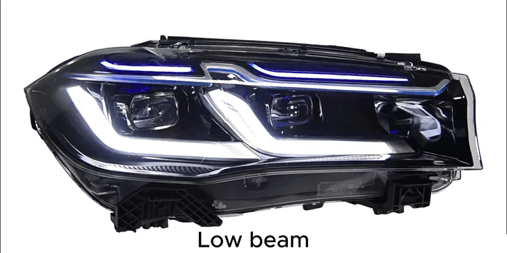 For BMW X5 F15 2014–2018 LED ThunderEye Headlights Assembly