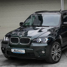 Load image into Gallery viewer, LED Headlights For BMW X5 E70 2007-2013 Double Lens Arrow Style Assembly Pair