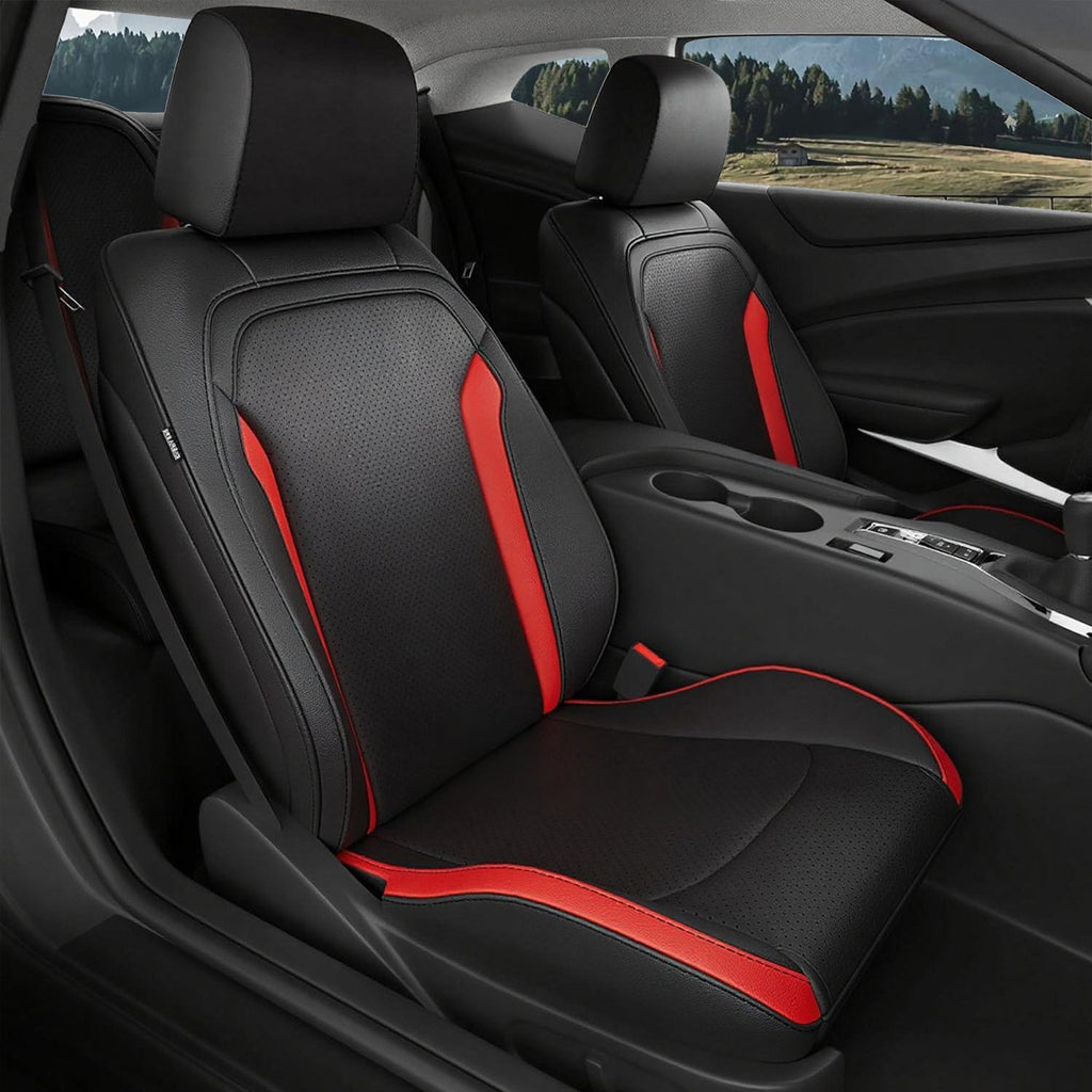 Custom Fit Seat Covers for Chevy Camaro Coupe (LT/LS/RS/SS)(2016-2025) – Full Set, Waterproof Faux Leather