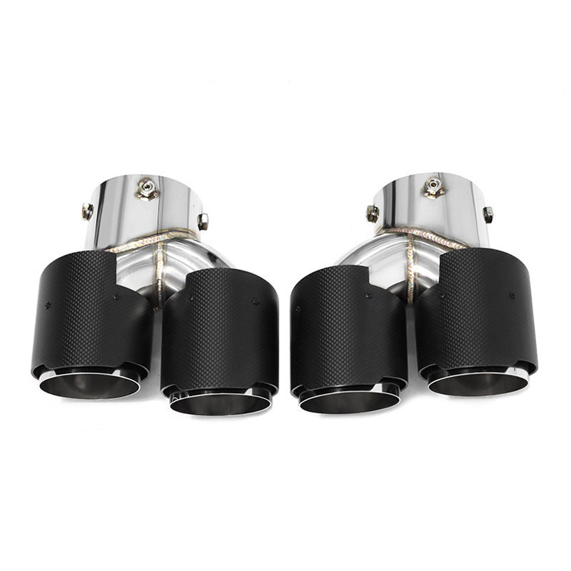Carbon Fiber Dual Exhaust Tips for BMW M2/M3/M4 3 Series G20/G21/G23/G42 (2019+)