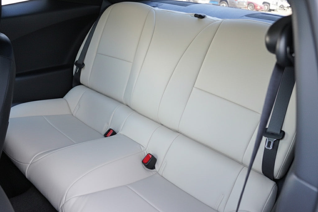 Chevy Camaro Coupe Seat Covers (2010–2015, LT/LS/RS/SS) – Custom Fit Full Set, Waterproof Faux Leather