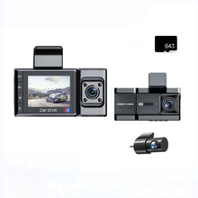 Load image into Gallery viewer, 2025 New Car Dash Cam - 3 Views, 4K+1K Resolution, High-Quality Night Vision, Wi-Fi &amp; GPS