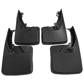 Amancarport® Mud Flaps for Dodge Ram 1500/2500/3500 2010–2024 No-Drill Custom Fit (4PCS)