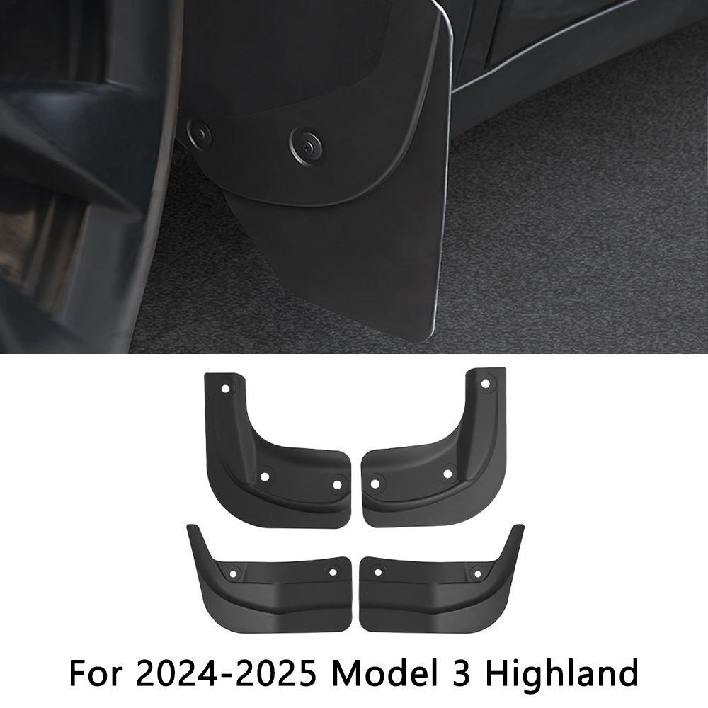 Tesla Model 3/Y Custom Storage Organizer 10-Piece Set - Highland/Juniper Floor Mats+Trunk Bucket+Phone Holder