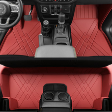 Load image into Gallery viewer, All-Weather Full Coverage Floor Mats for Jeep Wrangler 2018-2024 &amp; 2013-2017 JK Custom Fit