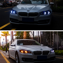 Load image into Gallery viewer, Suitable for BMW 5 Series F10/F18 LED Retrofit Dual Beam Lens Headlight Assembly 2011-2017 – Factory HID Models Only