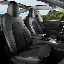 Load image into Gallery viewer, Custom Alcantara Leather Seat Cover For Tesla Model 3/Highland/Y/Juniper (2016-2025) - Full Set