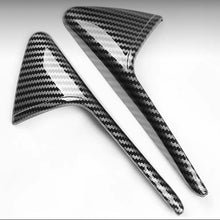 Load image into Gallery viewer, Real Carbon Fiber Side Camera Covers for Tesla Model 3/Y (2017-2024) – Turn Signal Covers (2PCS)