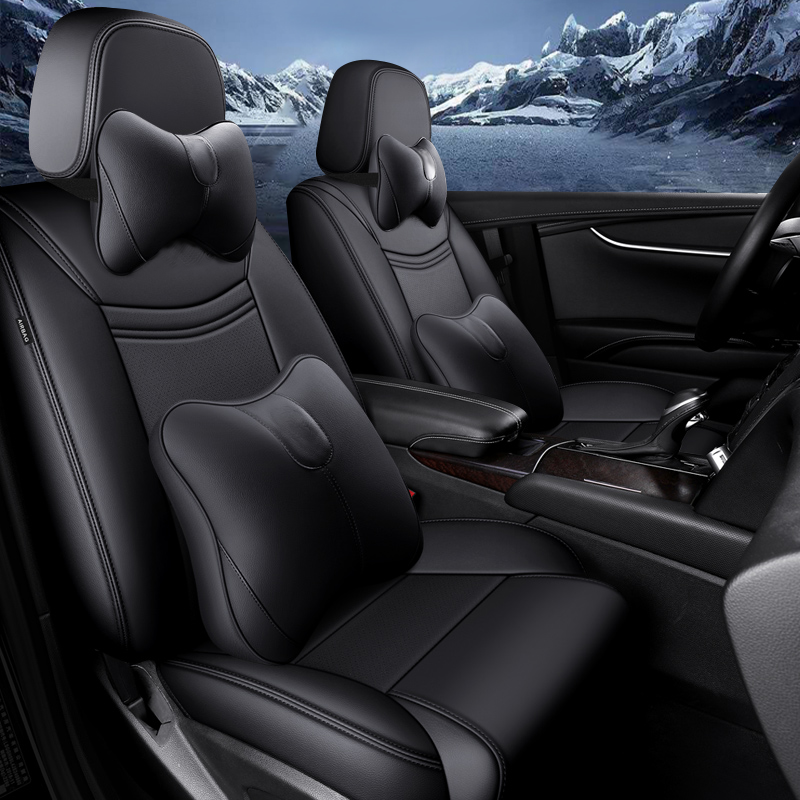 Custom All-Inclusive Leather Car Seat Covers Full Set for Cadillac XT4/ XT5 (2017-2025)